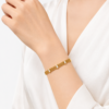 Gold Crystal Multi-Layer Bracelet