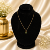 Emerald Green Gem Pendant Necklace